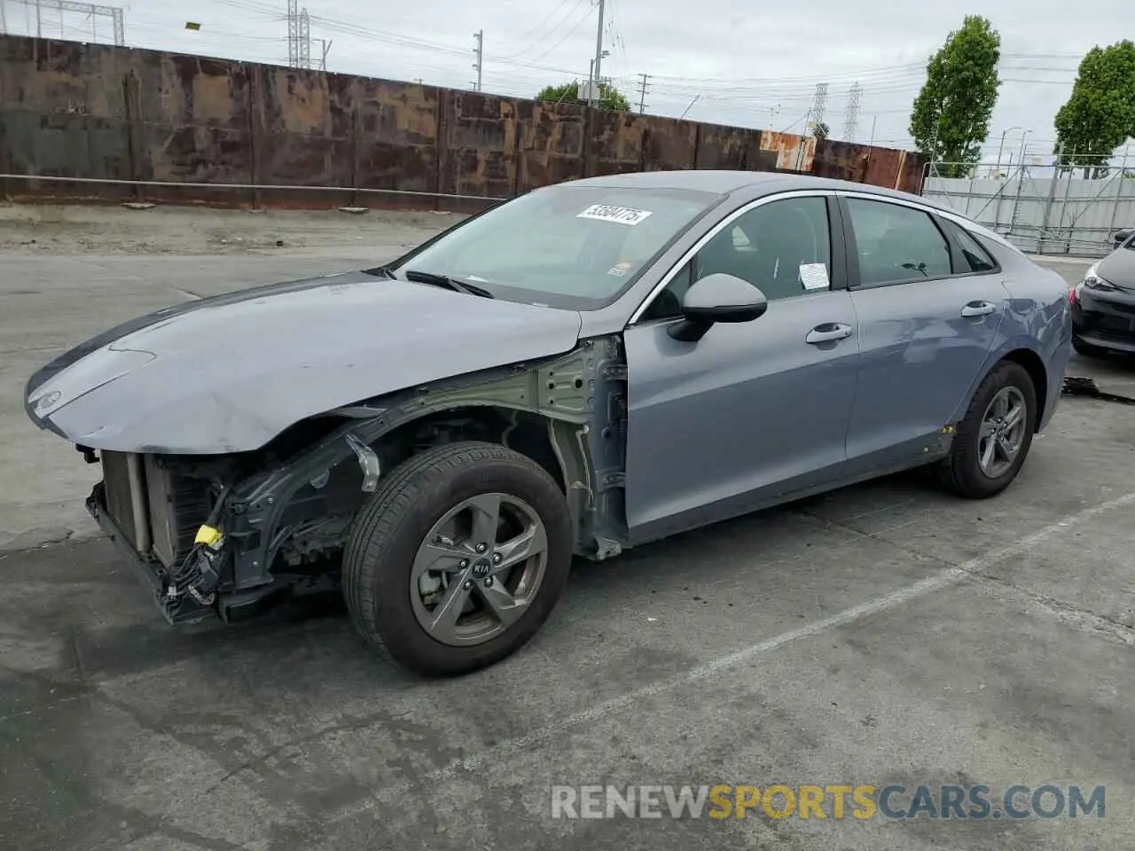 1 Photograph of a damaged car 5XXG14J21MG038778 KIA K5 2021