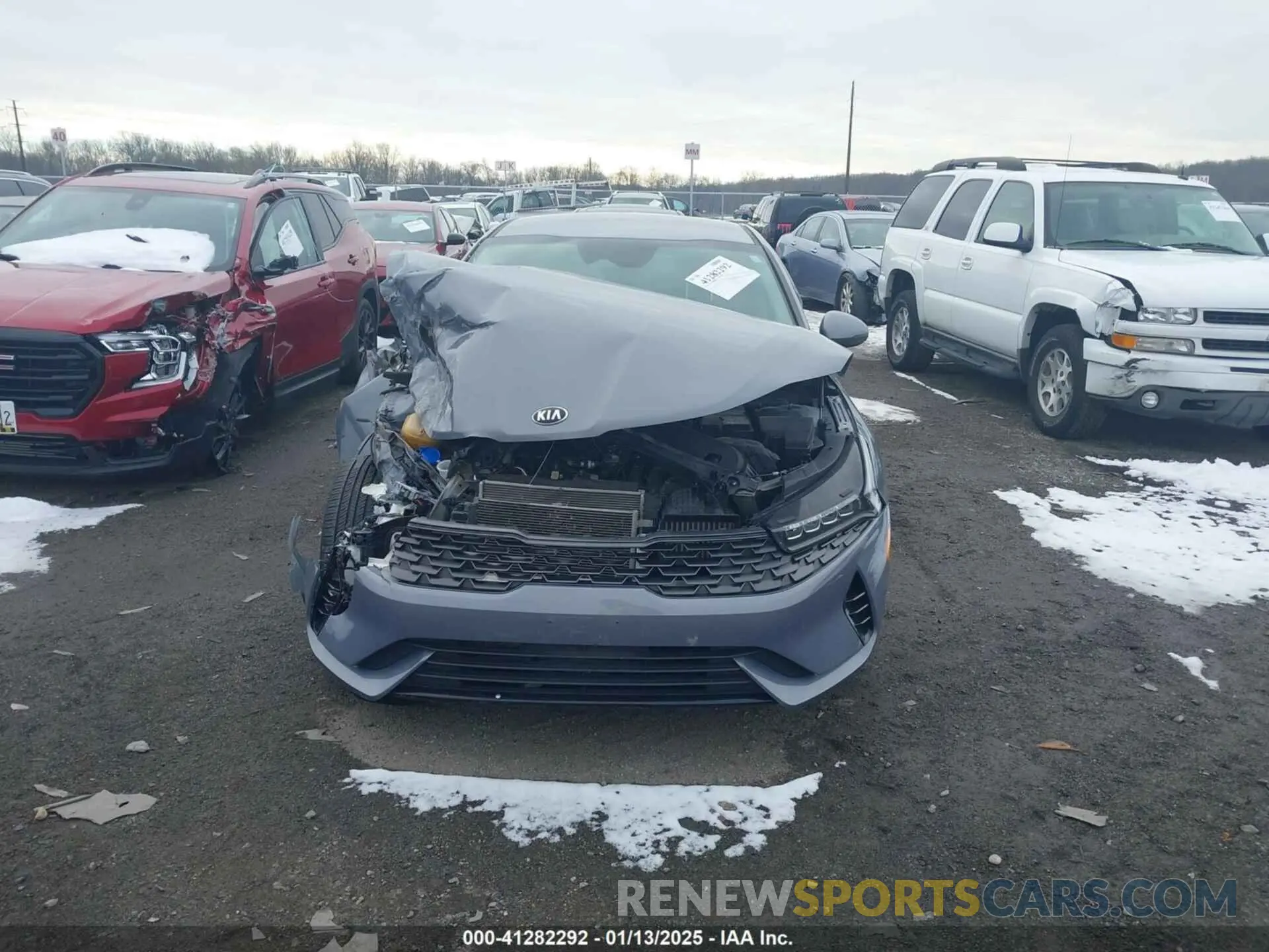 12 Photograph of a damaged car 5XXG14J21MG055970 KIA K5 2021