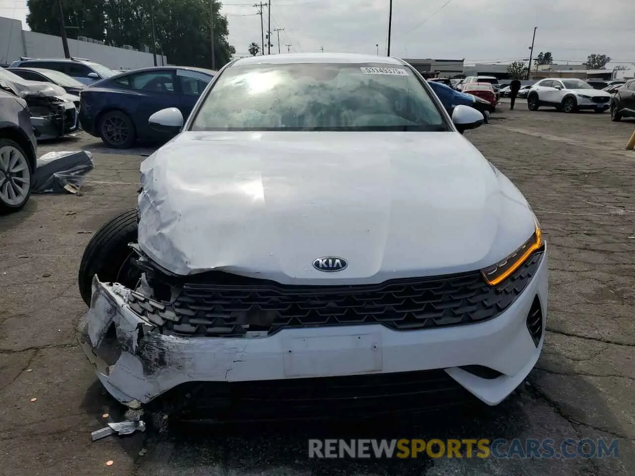 5 Photograph of a damaged car 5XXG14J22MG016479 KIA K5 2021