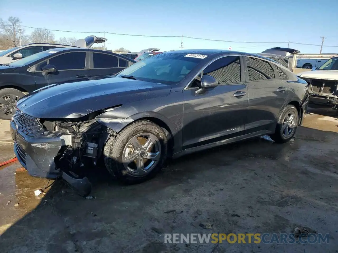 1 Photograph of a damaged car 5XXG14J22MG054892 KIA K5 2021