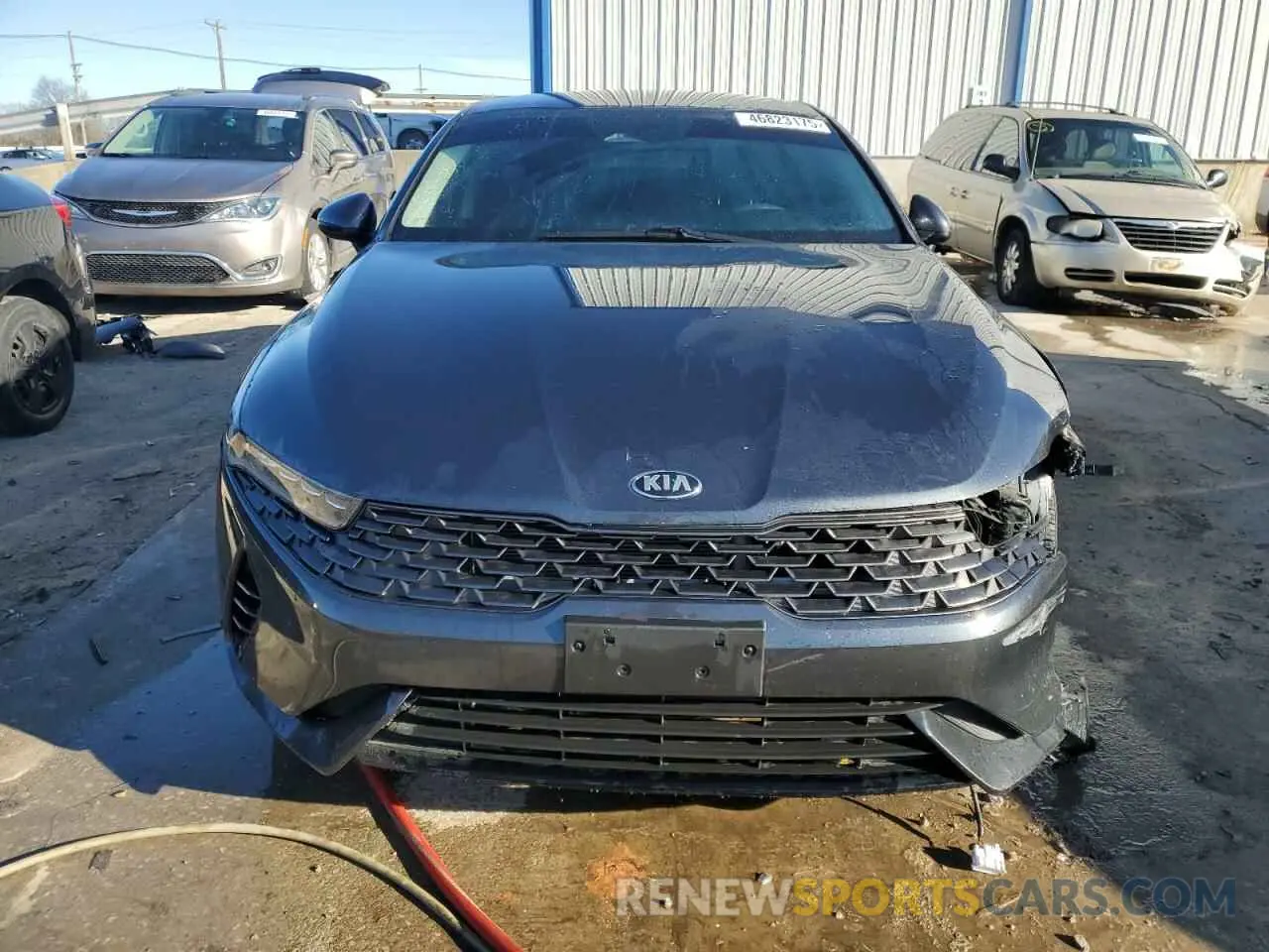 5 Photograph of a damaged car 5XXG14J22MG054892 KIA K5 2021
