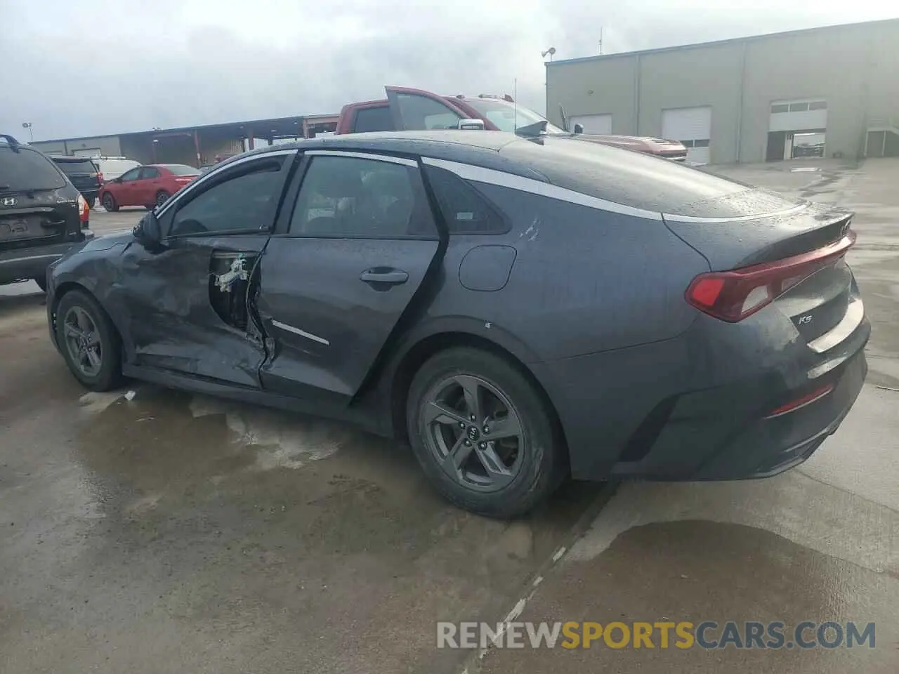 2 Photograph of a damaged car 5XXG14J22MG071966 KIA K5 2021