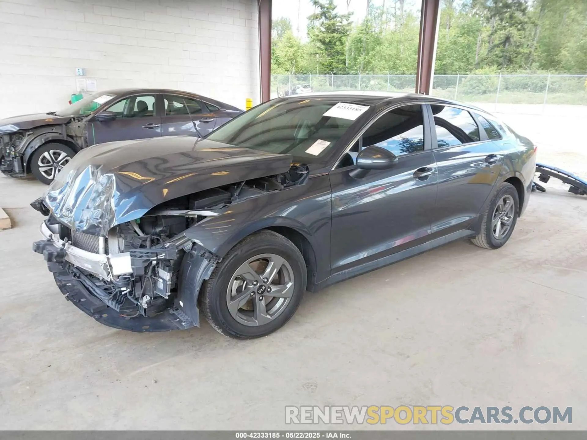 2 Photograph of a damaged car 5XXG14J23MG044372 KIA K5 2021