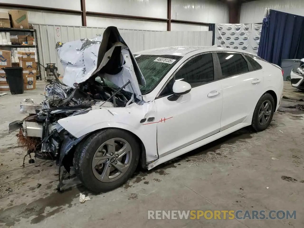 1 Photograph of a damaged car 5XXG14J23MG044968 KIA K5 2021