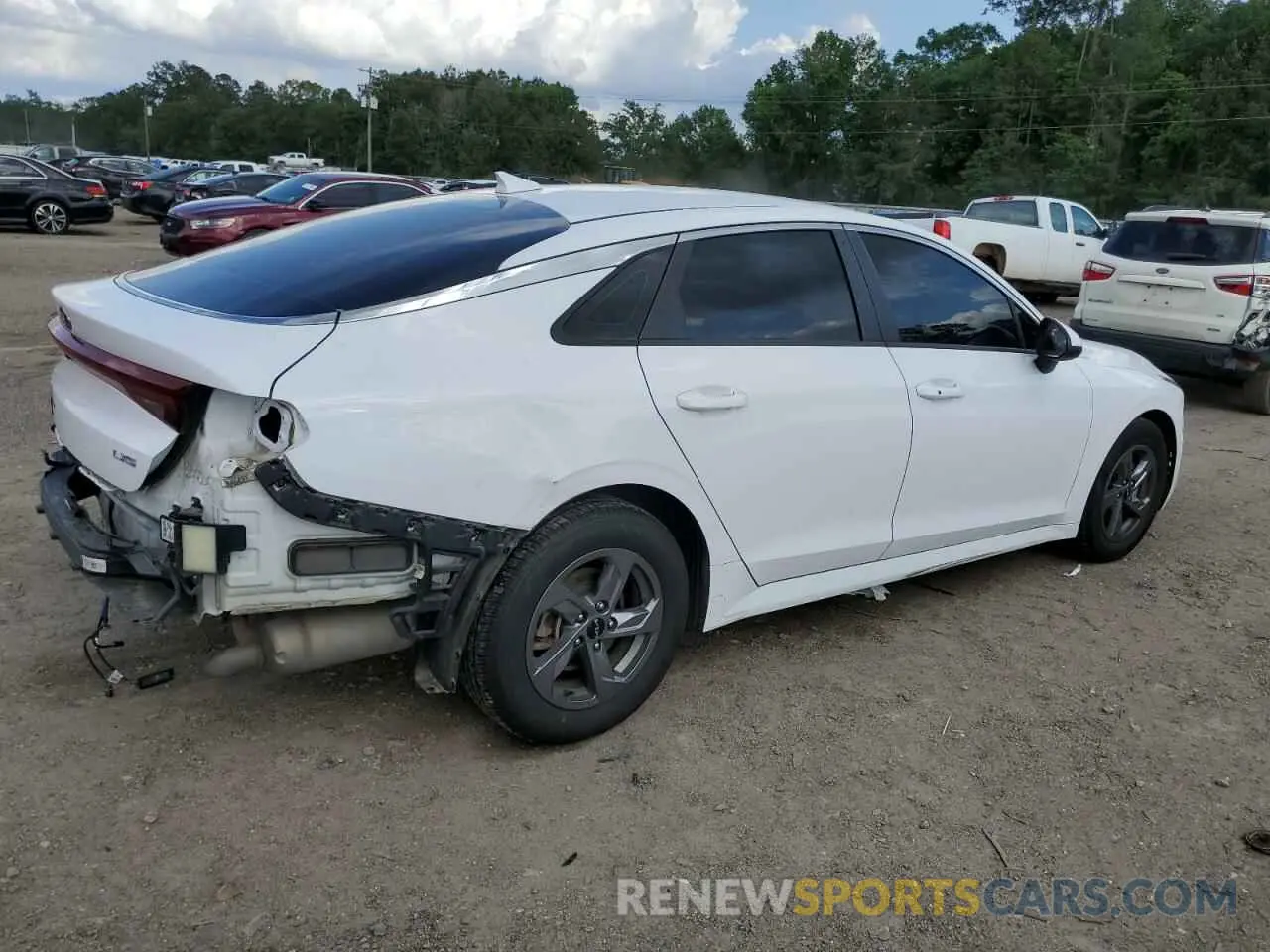 3 Photograph of a damaged car 5XXG14J23MG053931 KIA K5 2021