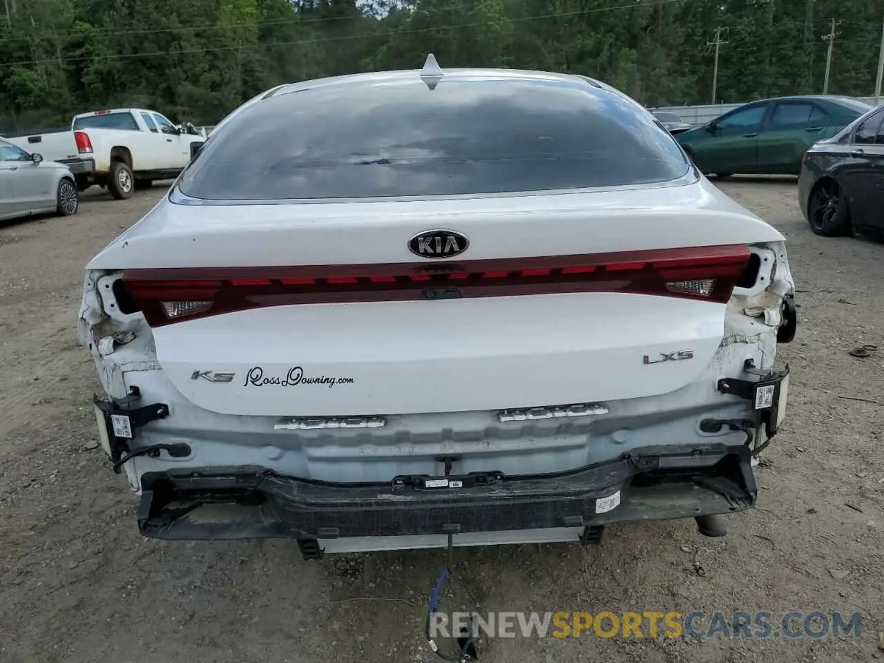 6 Photograph of a damaged car 5XXG14J23MG053931 KIA K5 2021