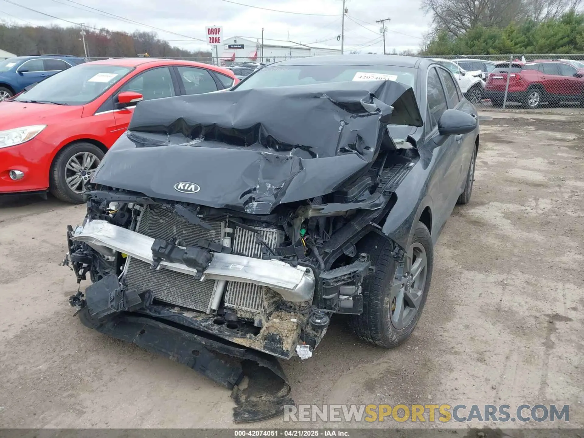 2 Photograph of a damaged car 5XXG14J24MG002146 KIA K5 2021