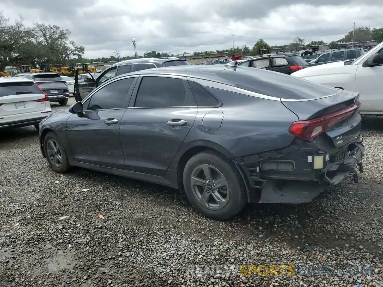 2 Photograph of a damaged car 5XXG14J24MG010313 KIA K5 2021