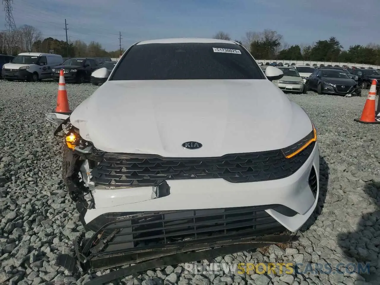 5 Photograph of a damaged car 5XXG14J24MG022364 KIA K5 2021
