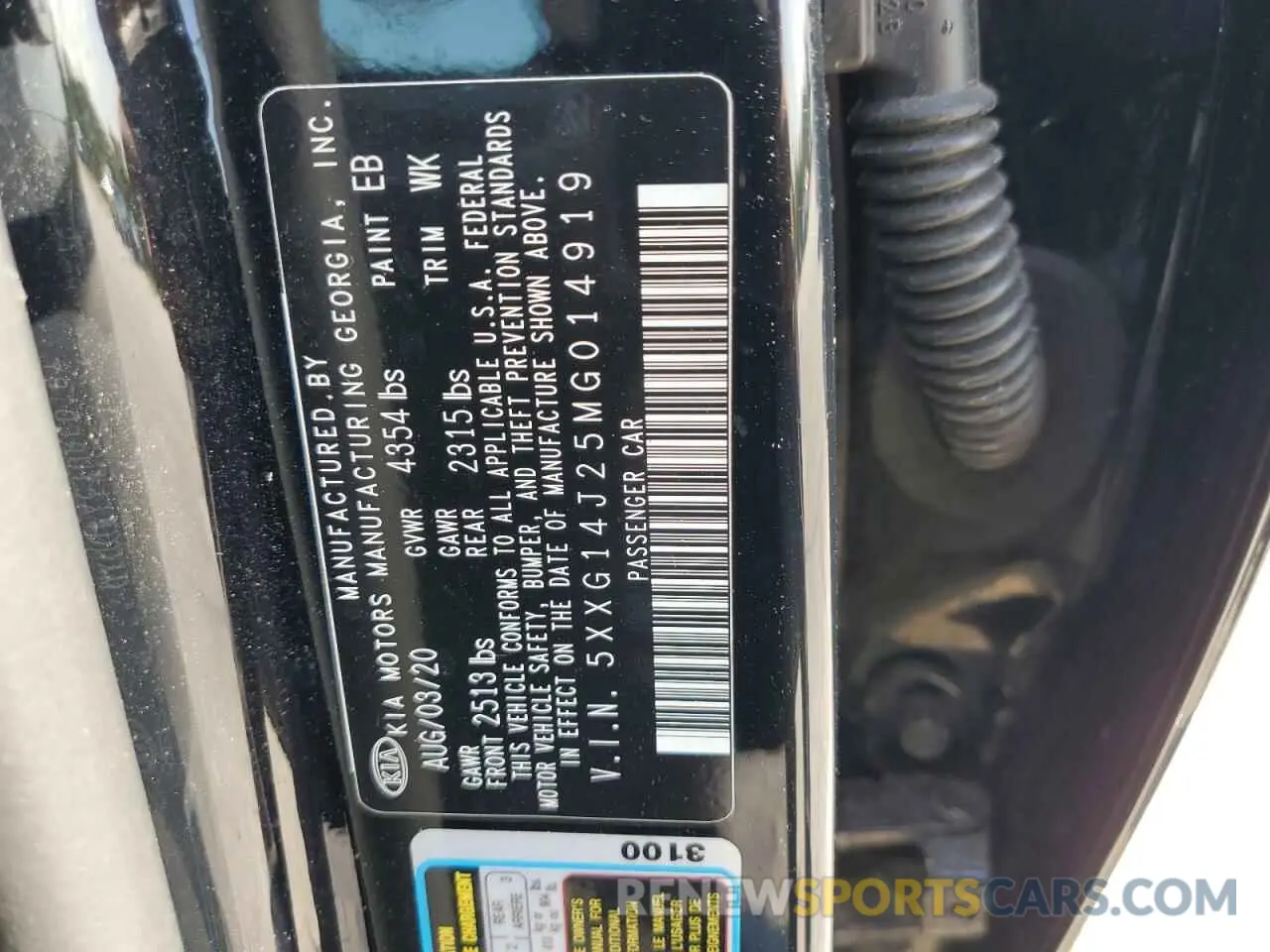 12 Фотография поврежденного автомобиля 5XXG14J25MG014919 KIA K5 2021