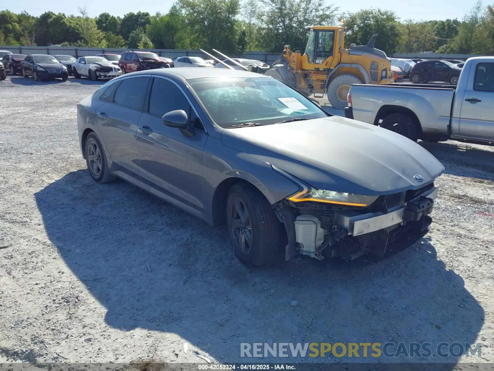 1 Photograph of a damaged car 5XXG14J25MG021319 KIA K5 2021