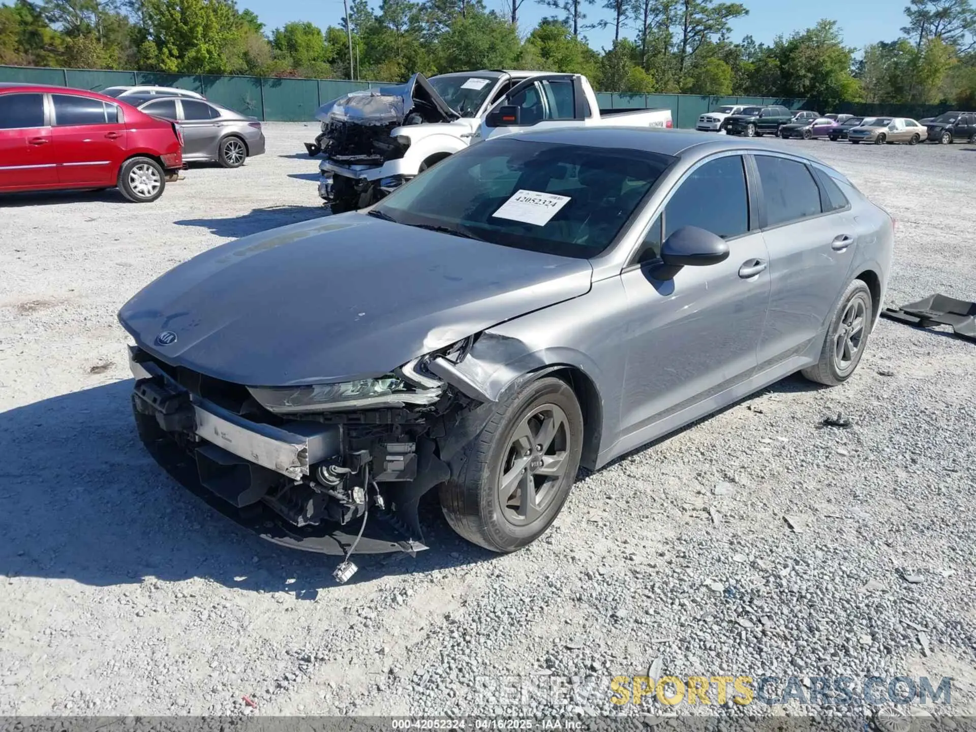 2 Photograph of a damaged car 5XXG14J25MG021319 KIA K5 2021