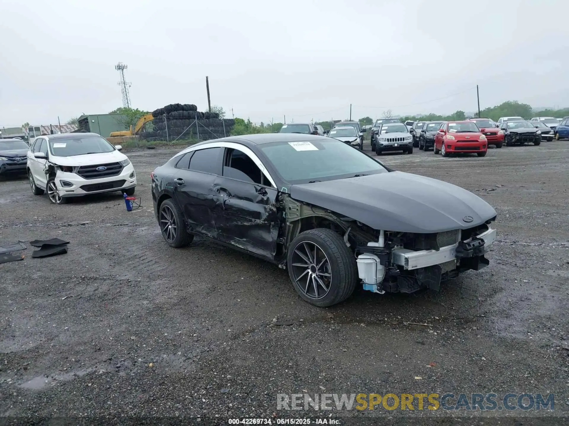 1 Photograph of a damaged car 5XXG14J27MG010290 KIA K5 2021