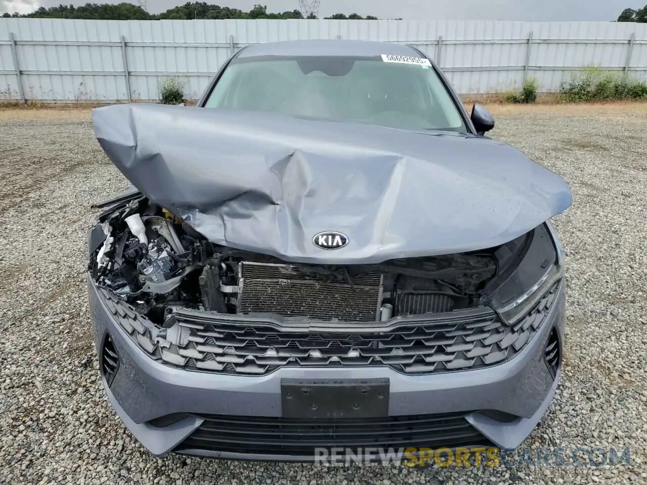 5 Photograph of a damaged car 5XXG14J27MG022892 KIA K5 2021