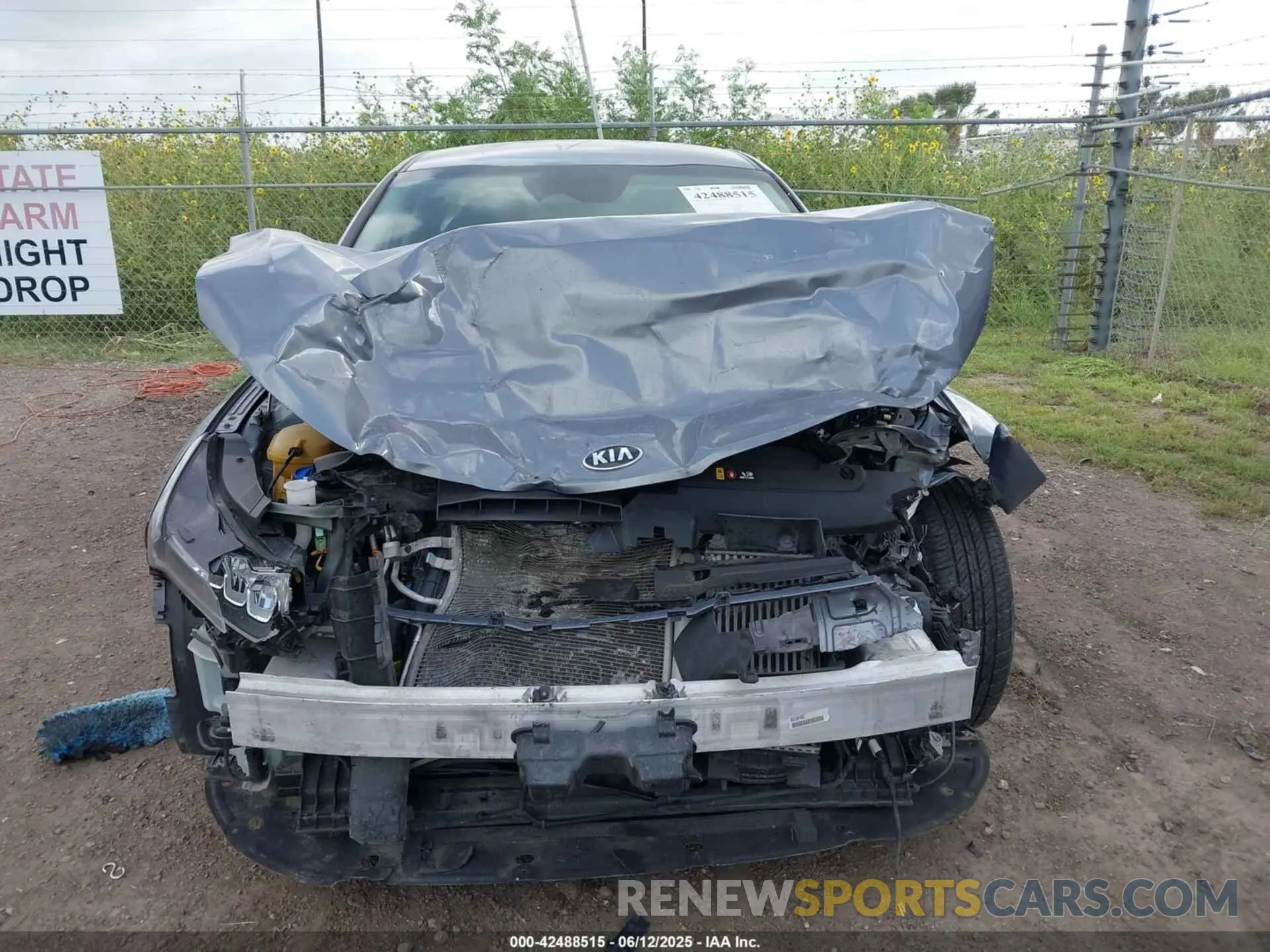 12 Photograph of a damaged car 5XXG14J28MG061300 KIA K5 2021