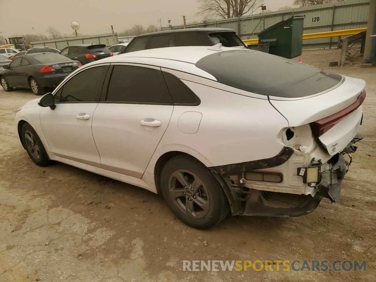 2 Photograph of a damaged car 5XXG14J29MG027849 KIA K5 2021