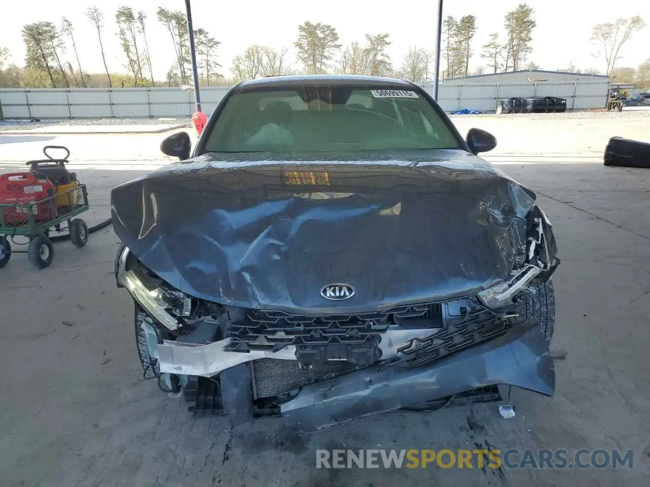 5 Photograph of a damaged car 5XXG14J29MG037572 KIA K5 2021