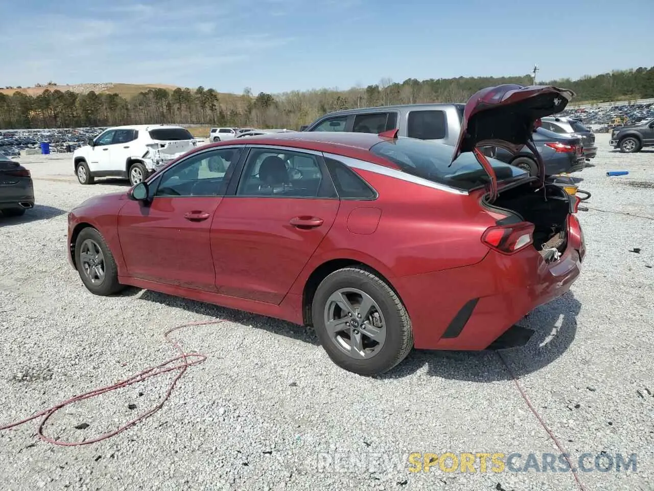 2 Photograph of a damaged car 5XXG14J29MG072578 KIA K5 2021