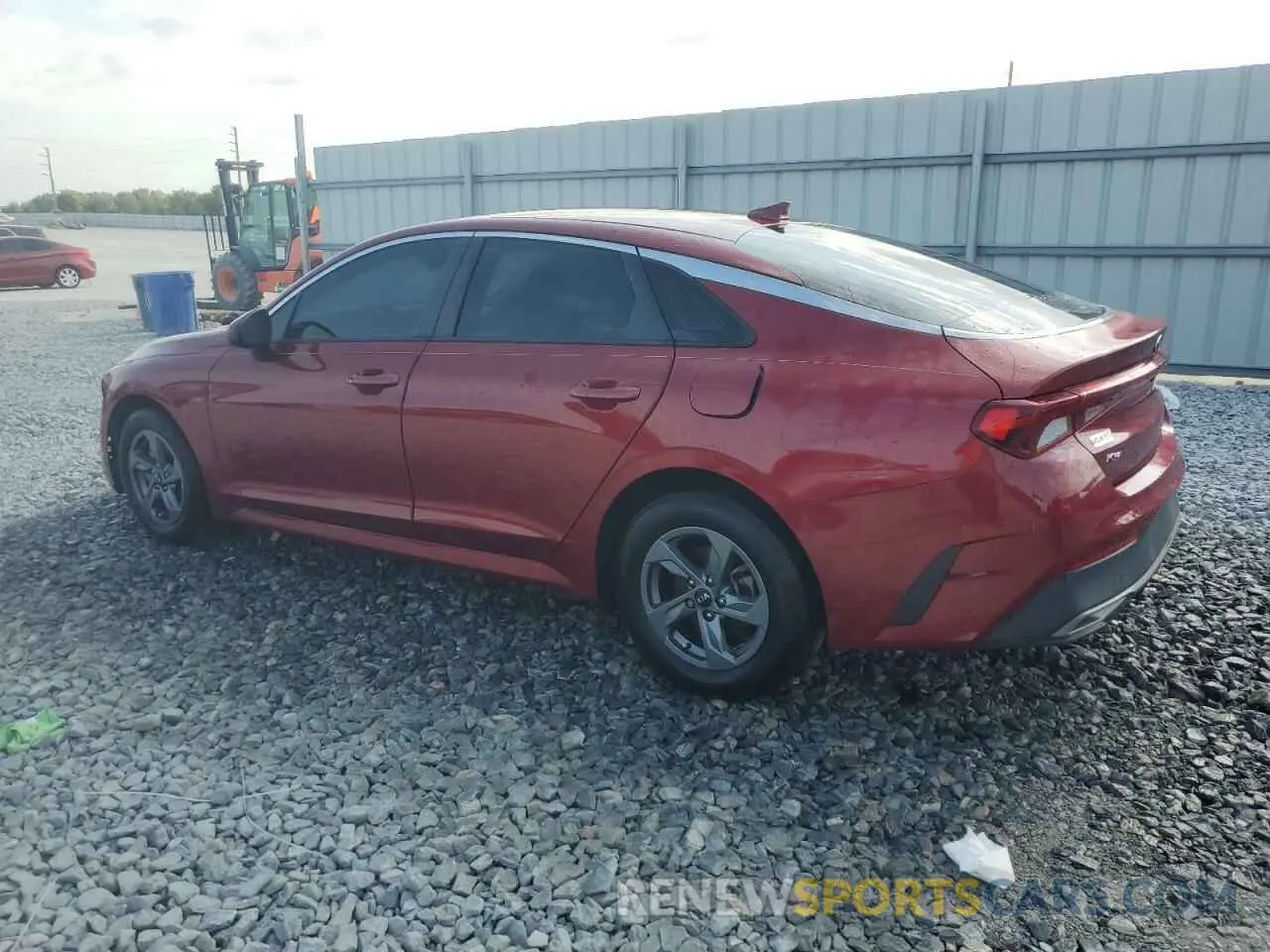 2 Photograph of a damaged car 5XXG24J22MG001347 KIA K5 2021