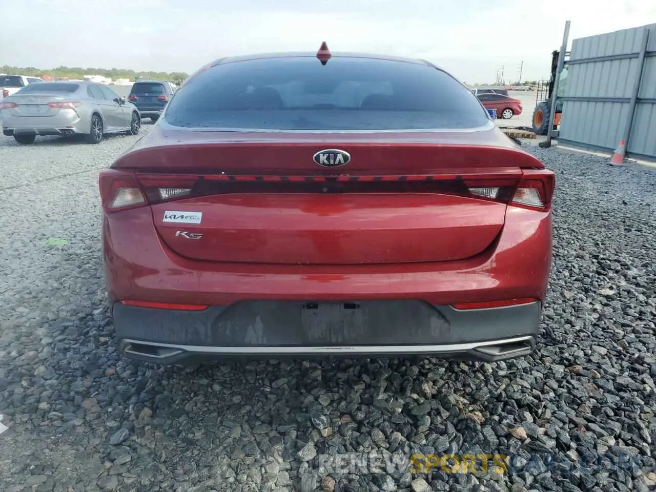 6 Photograph of a damaged car 5XXG24J22MG001347 KIA K5 2021