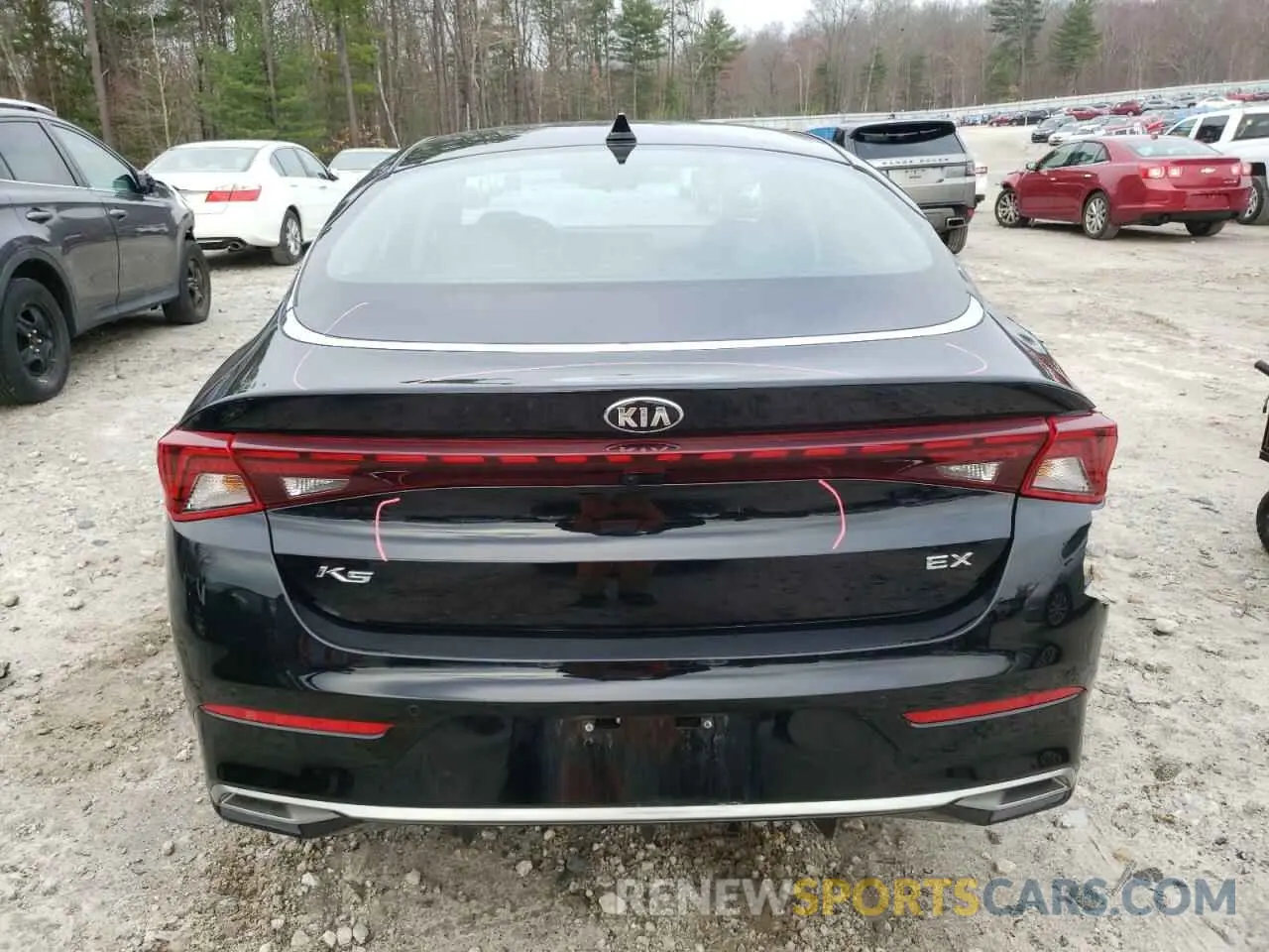6 Photograph of a damaged car 5XXG34J20MG068560 KIA K5 2021