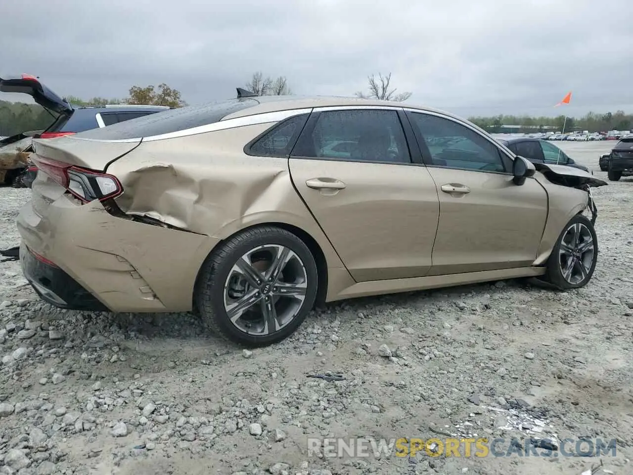 3 Фотография поврежденного автомобиля 5XXG34J21MG039360 KIA K5 2021