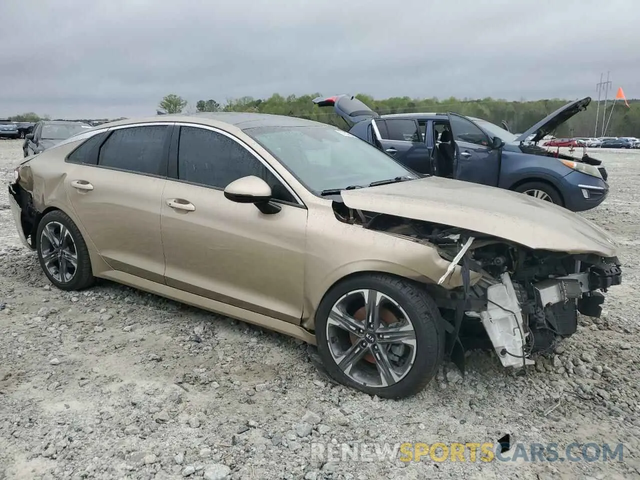 4 Фотография поврежденного автомобиля 5XXG34J21MG039360 KIA K5 2021