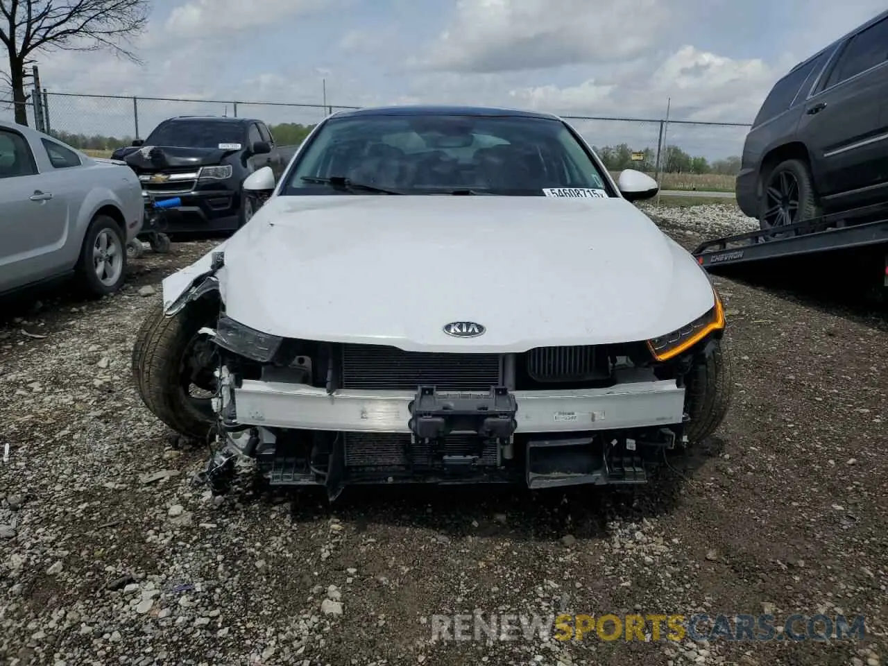 5 Photograph of a damaged car 5XXG34J21MG067322 KIA K5 2021