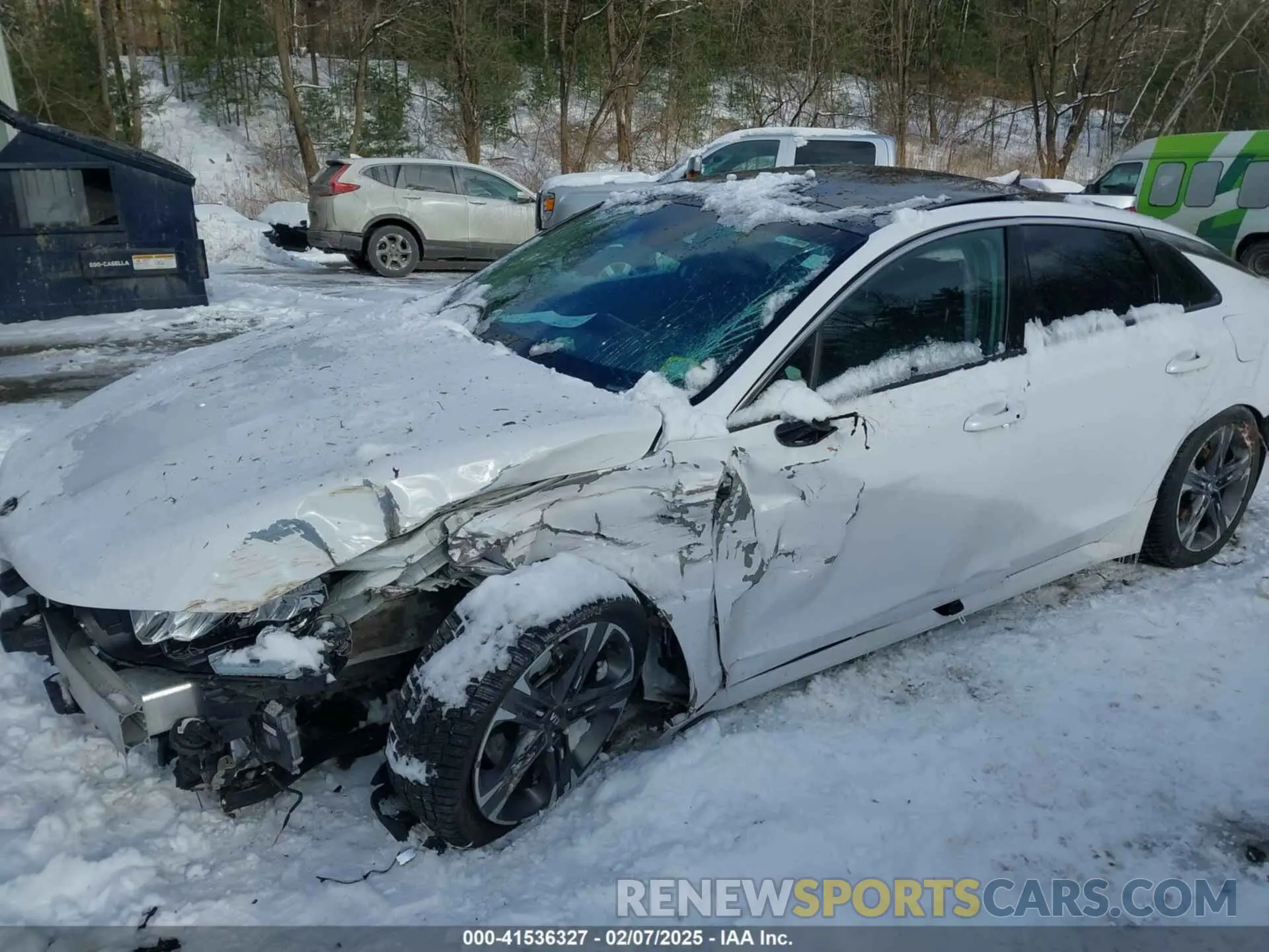 6 Photograph of a damaged car 5XXG34J24MG010807 KIA K5 2021
