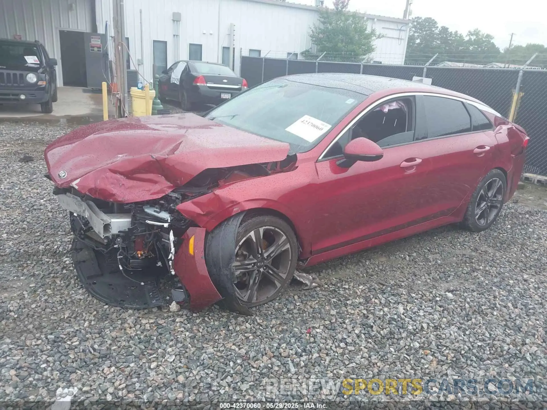 2 Photograph of a damaged car 5XXG34J24MG033357 KIA K5 2021