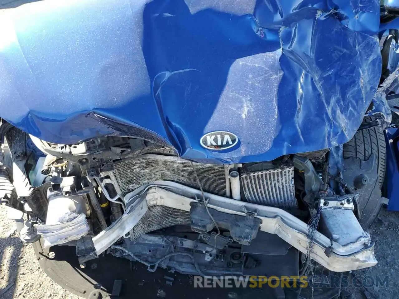 12 Photograph of a damaged car 5XXG34J29MG006266 KIA K5 2021