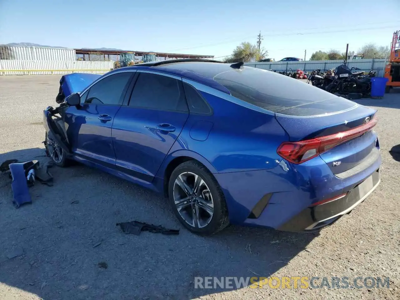2 Photograph of a damaged car 5XXG34J29MG006266 KIA K5 2021