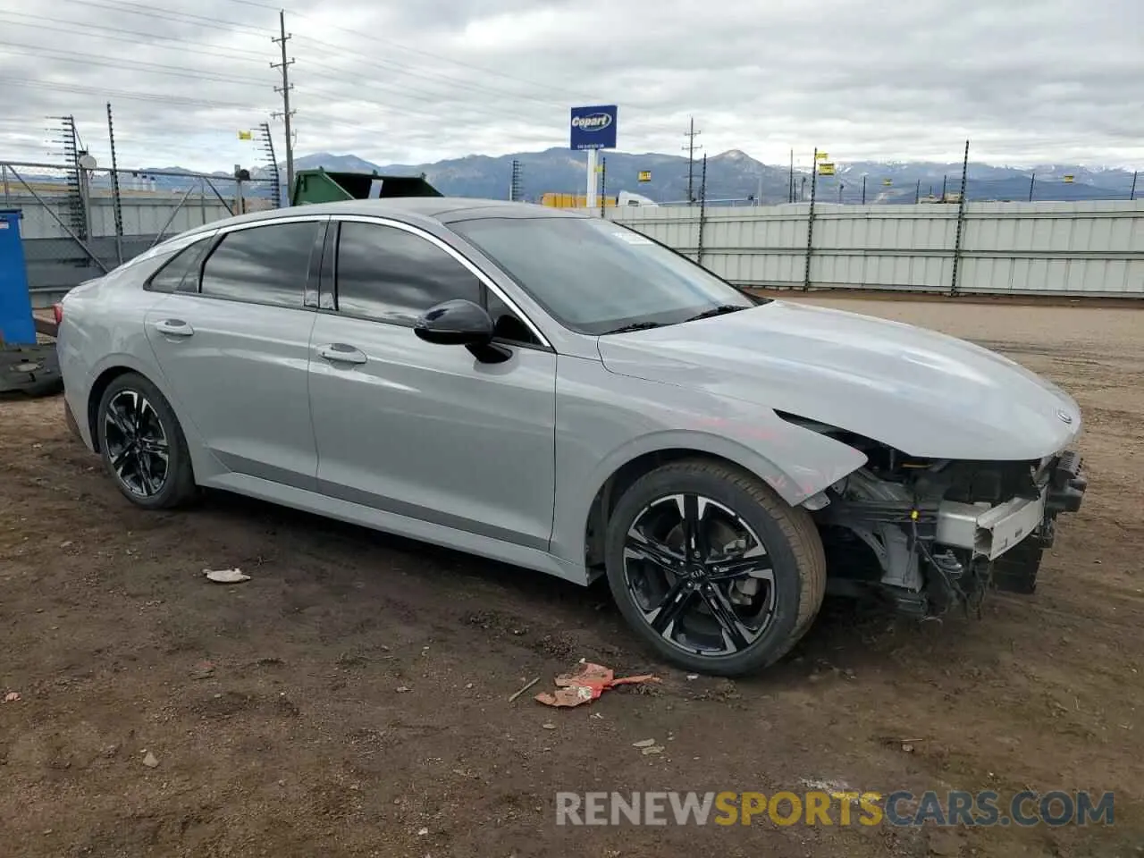 4 Photograph of a damaged car 5XXG64J20MG049188 KIA K5 2021