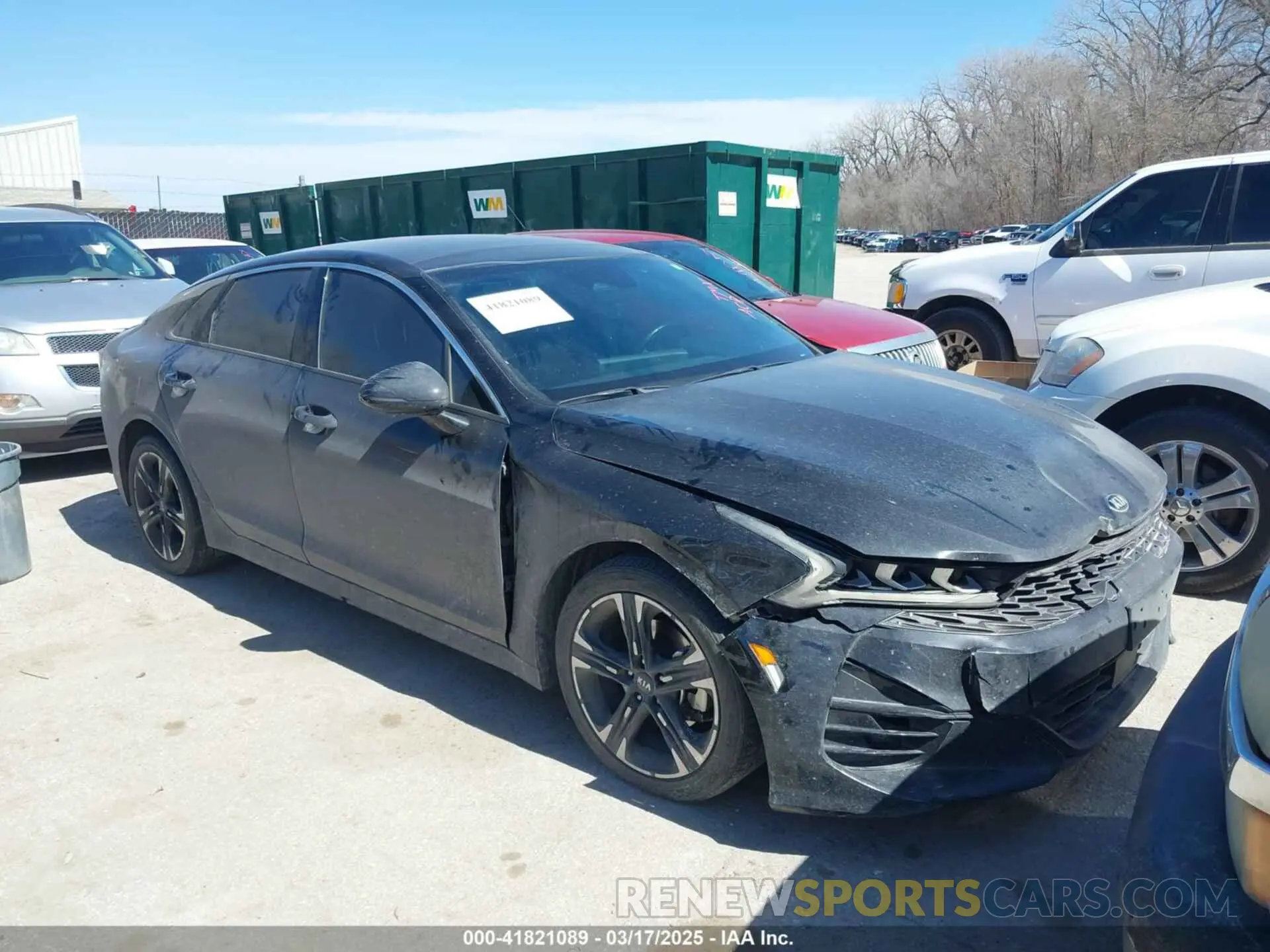 1 Photograph of a damaged car 5XXG64J20MG058750 KIA K5 2021