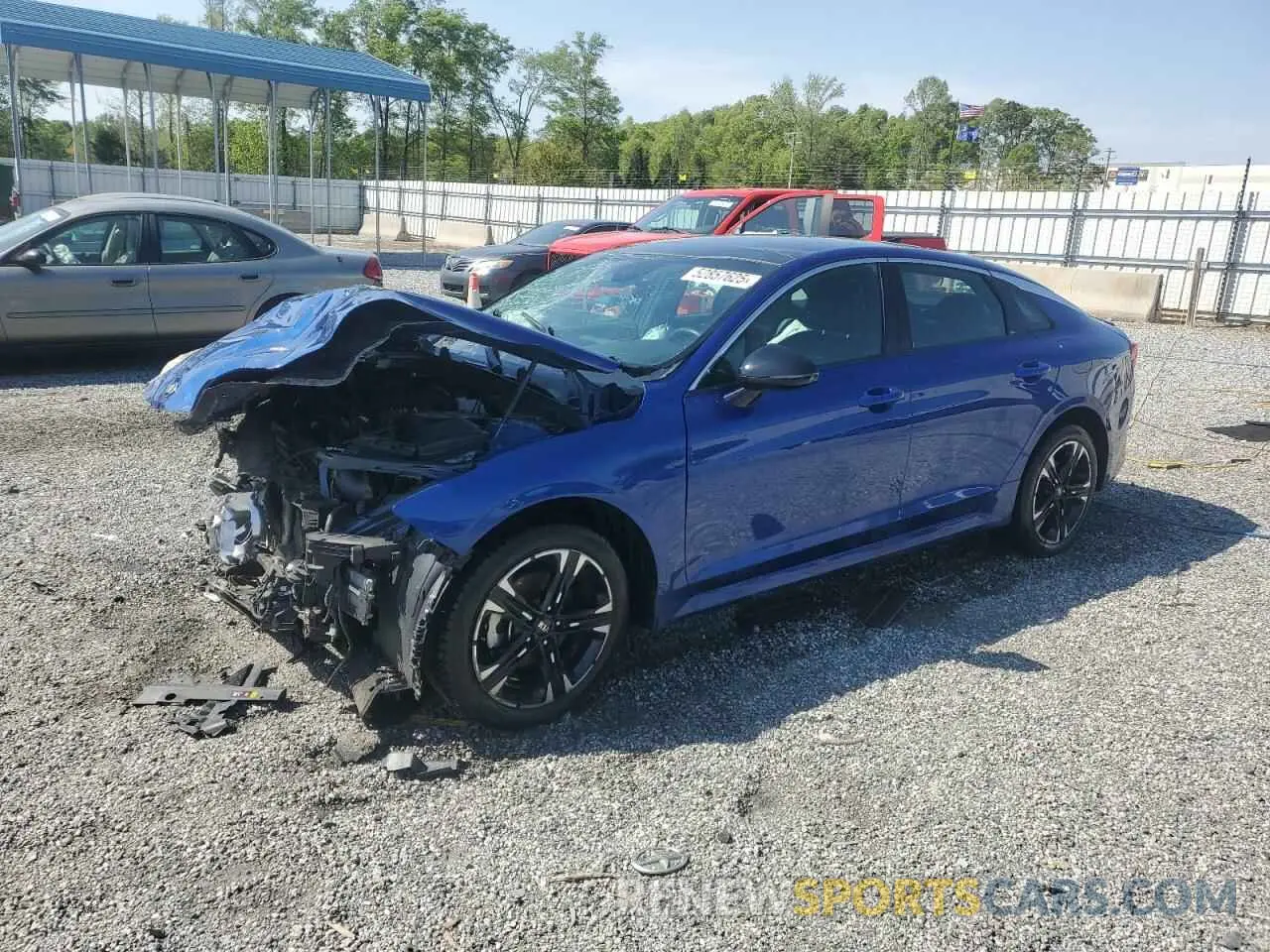 1 Фотография поврежденного автомобиля 5XXG64J21MG076092 KIA K5 2021