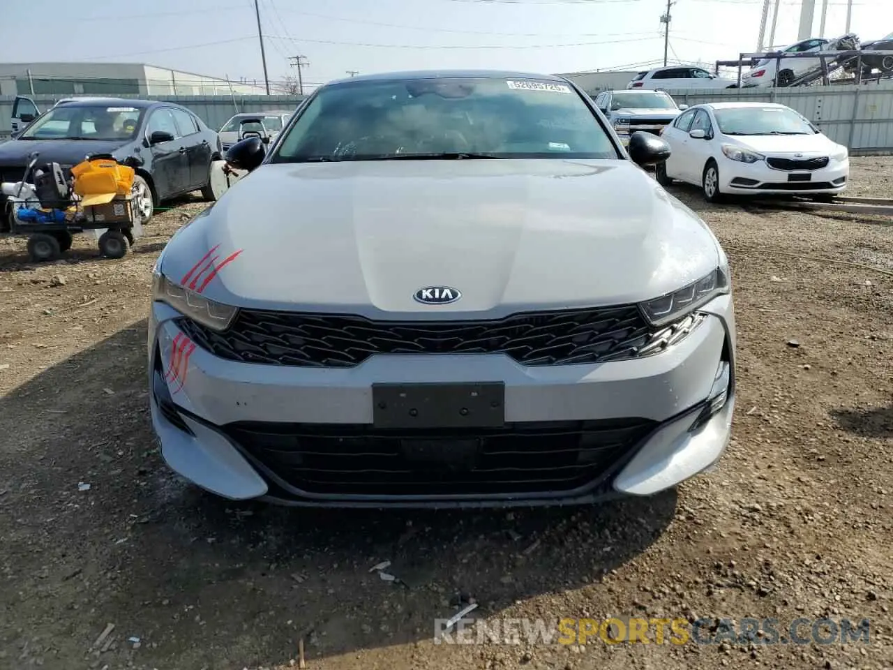 5 Photograph of a damaged car 5XXG64J22MG032635 KIA K5 2021