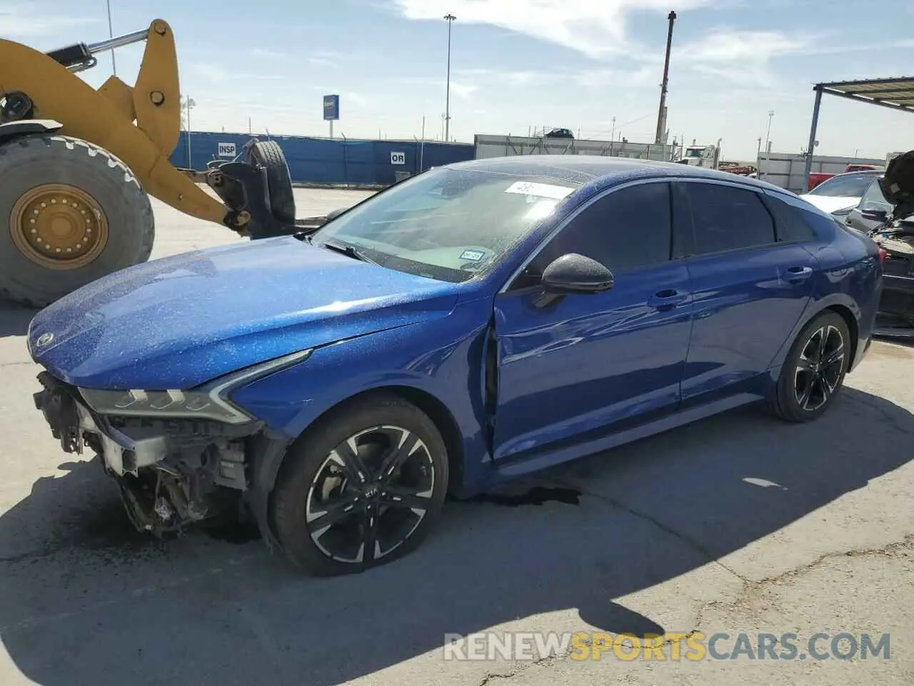 1 Photograph of a damaged car 5XXG64J22MG042145 KIA K5 2021