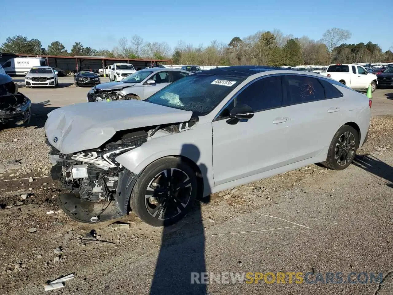1 Photograph of a damaged car 5XXG64J22MG052674 KIA K5 2021