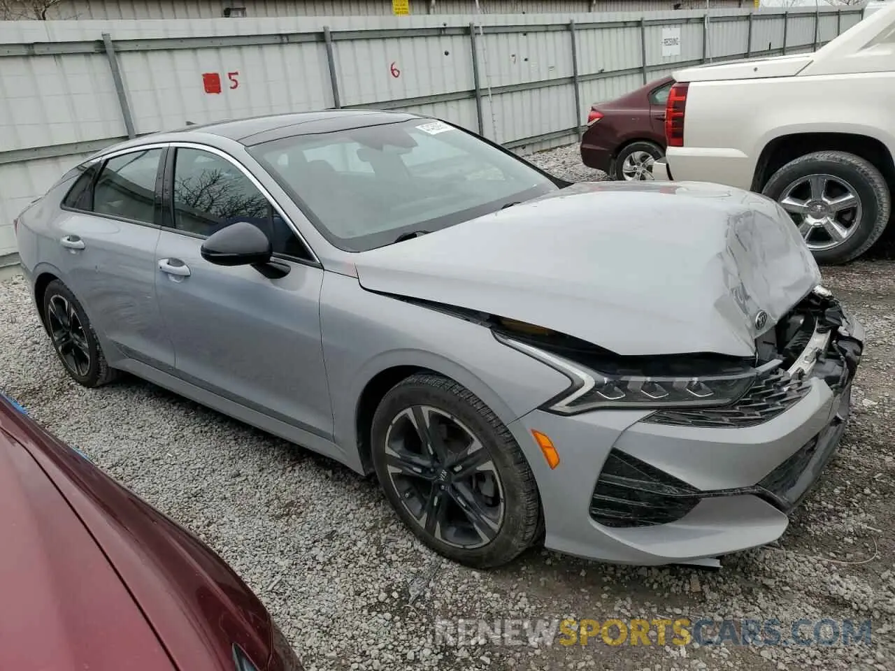 4 Photograph of a damaged car 5XXG64J22MG080054 KIA K5 2021