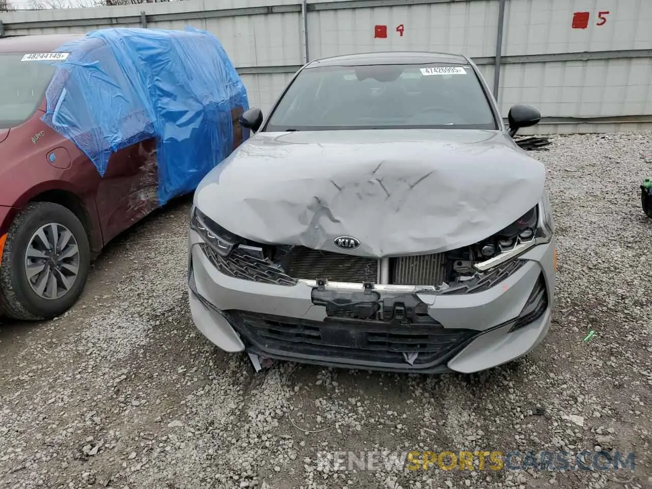 5 Photograph of a damaged car 5XXG64J22MG080054 KIA K5 2021