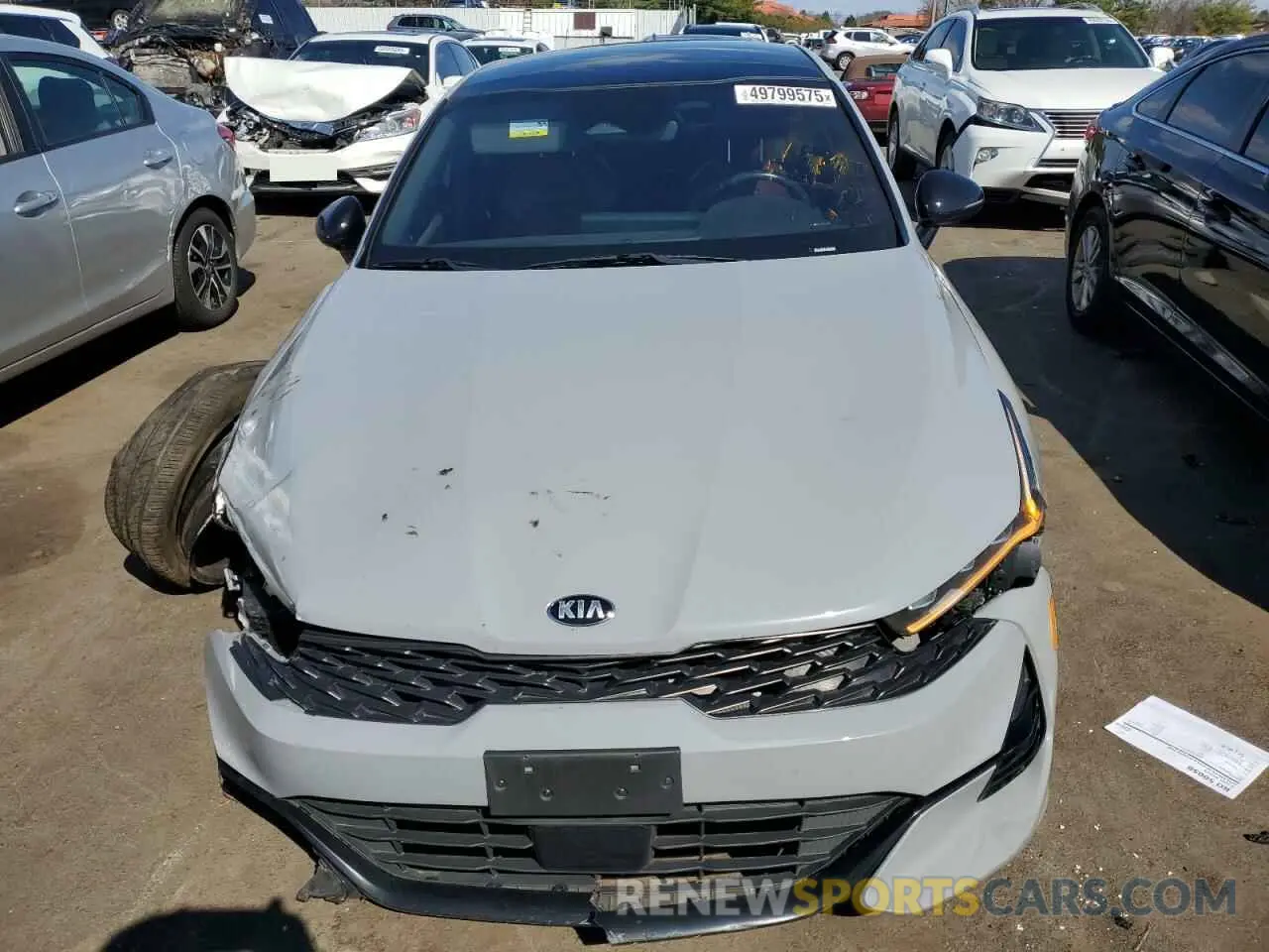 5 Photograph of a damaged car 5XXG64J23MG050058 KIA K5 2021