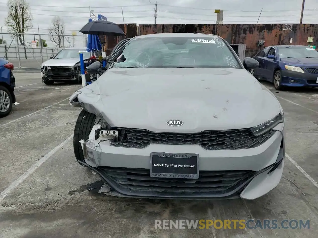 5 Photograph of a damaged car 5XXG64J25MG025596 KIA K5 2021