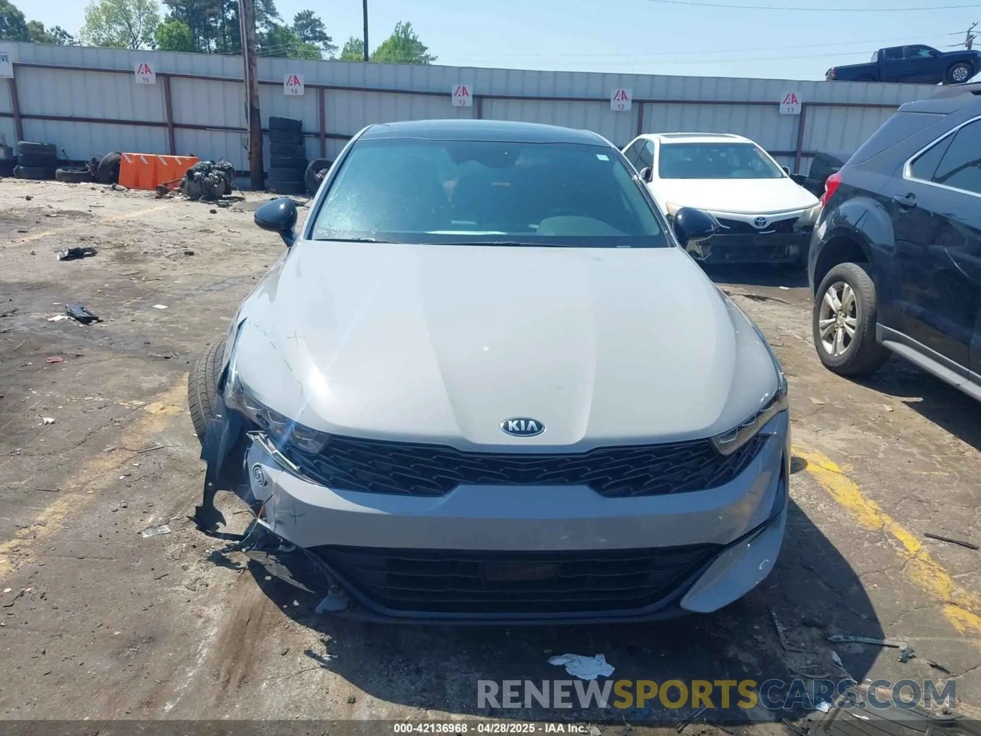 12 Photograph of a damaged car 5XXG64J26MG070398 KIA K5 2021