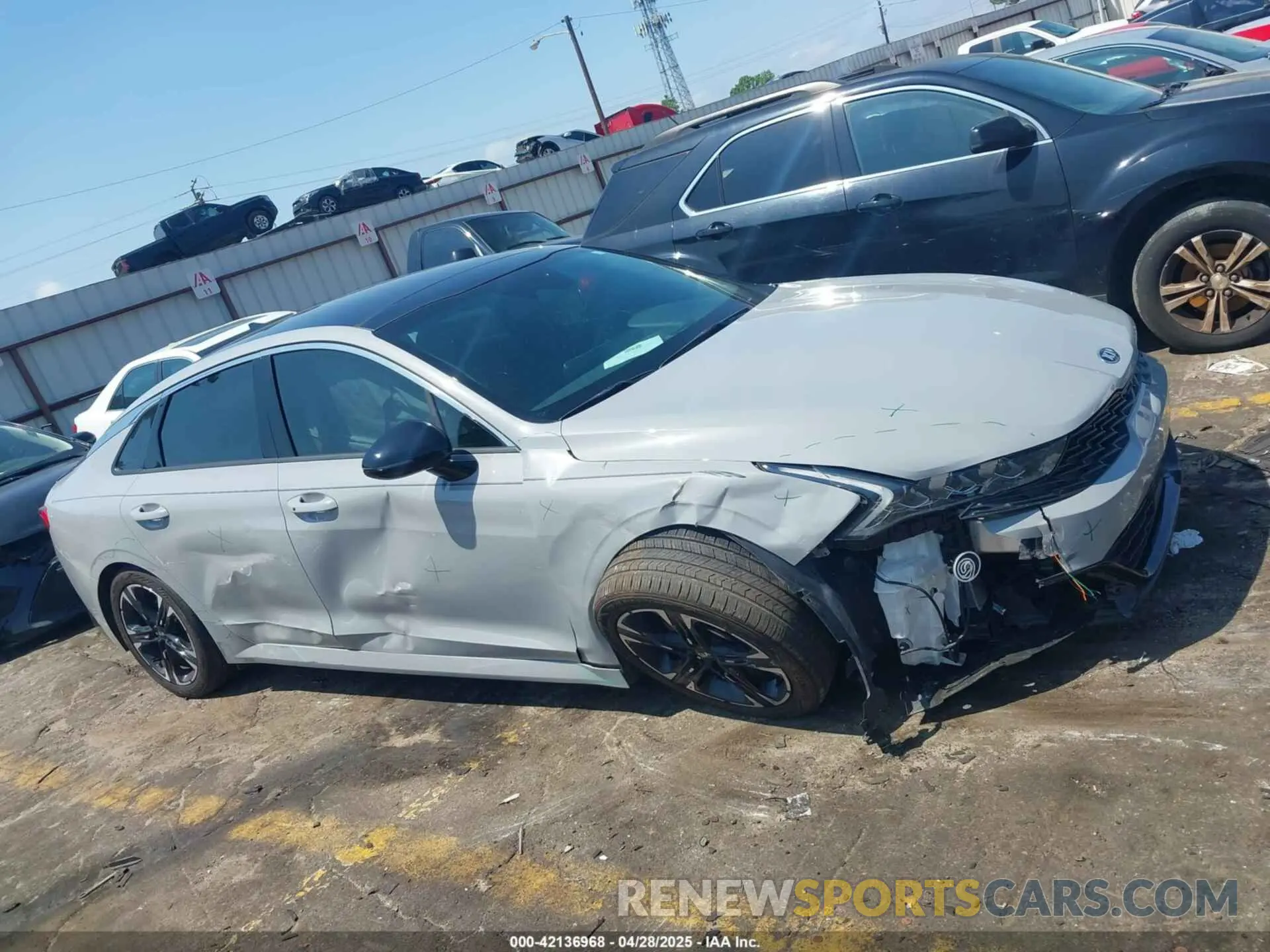 13 Photograph of a damaged car 5XXG64J26MG070398 KIA K5 2021