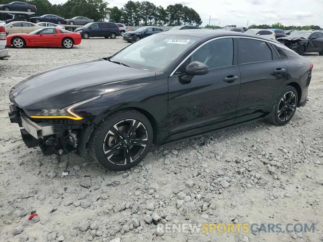 1 Photograph of a damaged car 5XXG64J27MG019007 KIA K5 2021