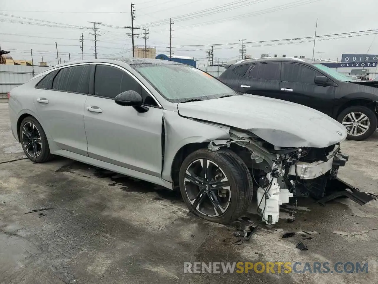4 Photograph of a damaged car 5XXG64J27MG056445 KIA K5 2021