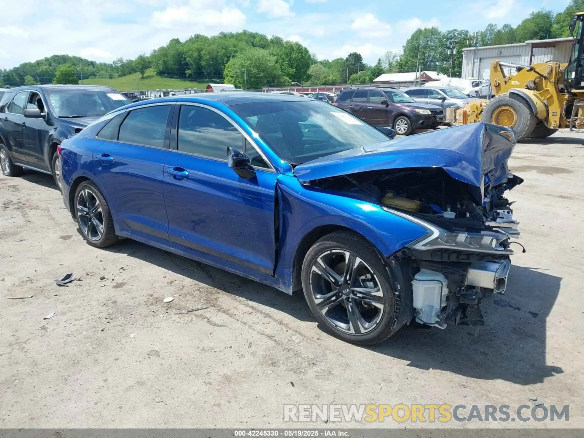 1 Photograph of a damaged car 5XXG64J27MG061130 KIA K5 2021