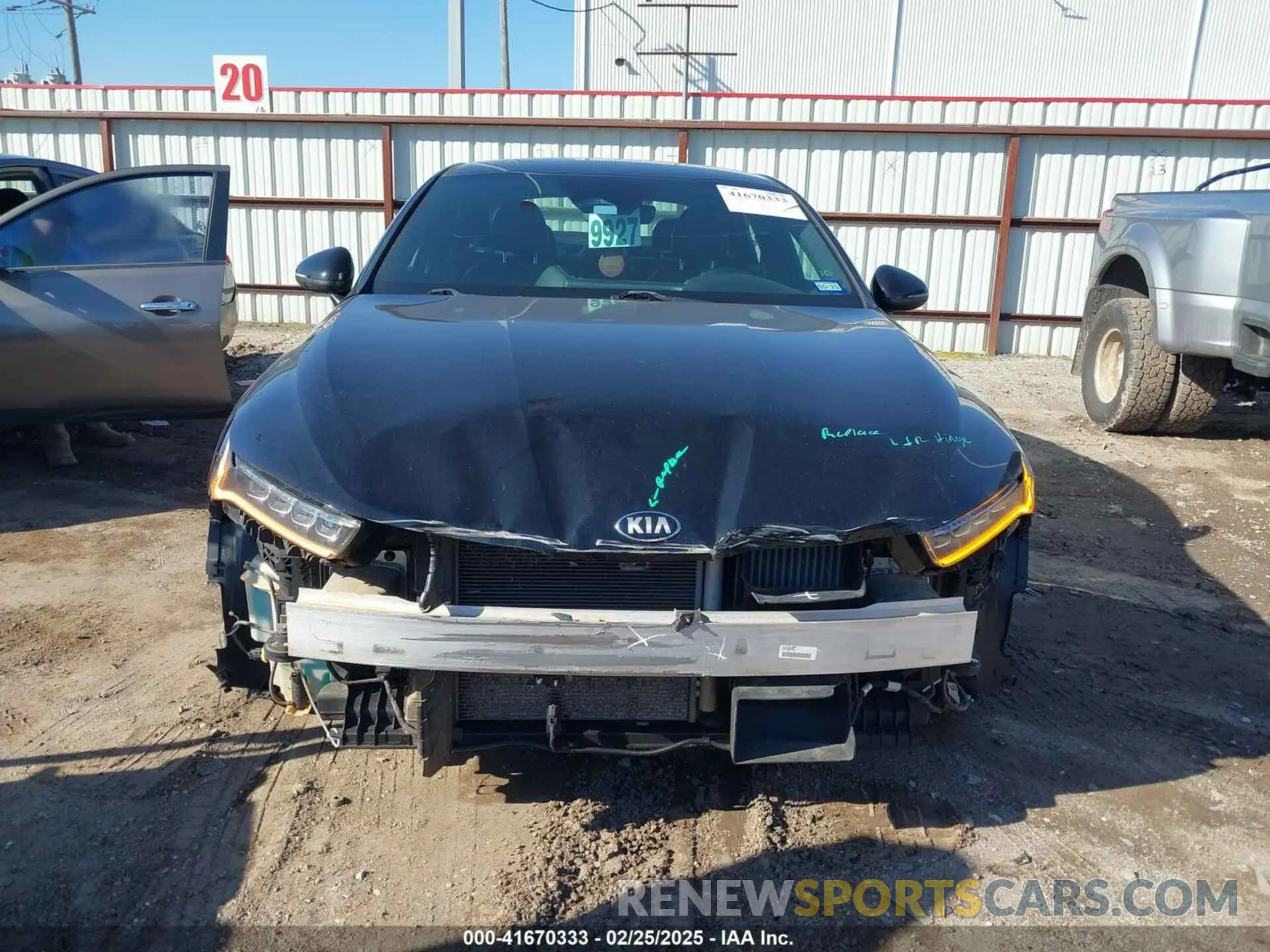 12 Photograph of a damaged car 5XXG64J27MG074928 KIA K5 2021