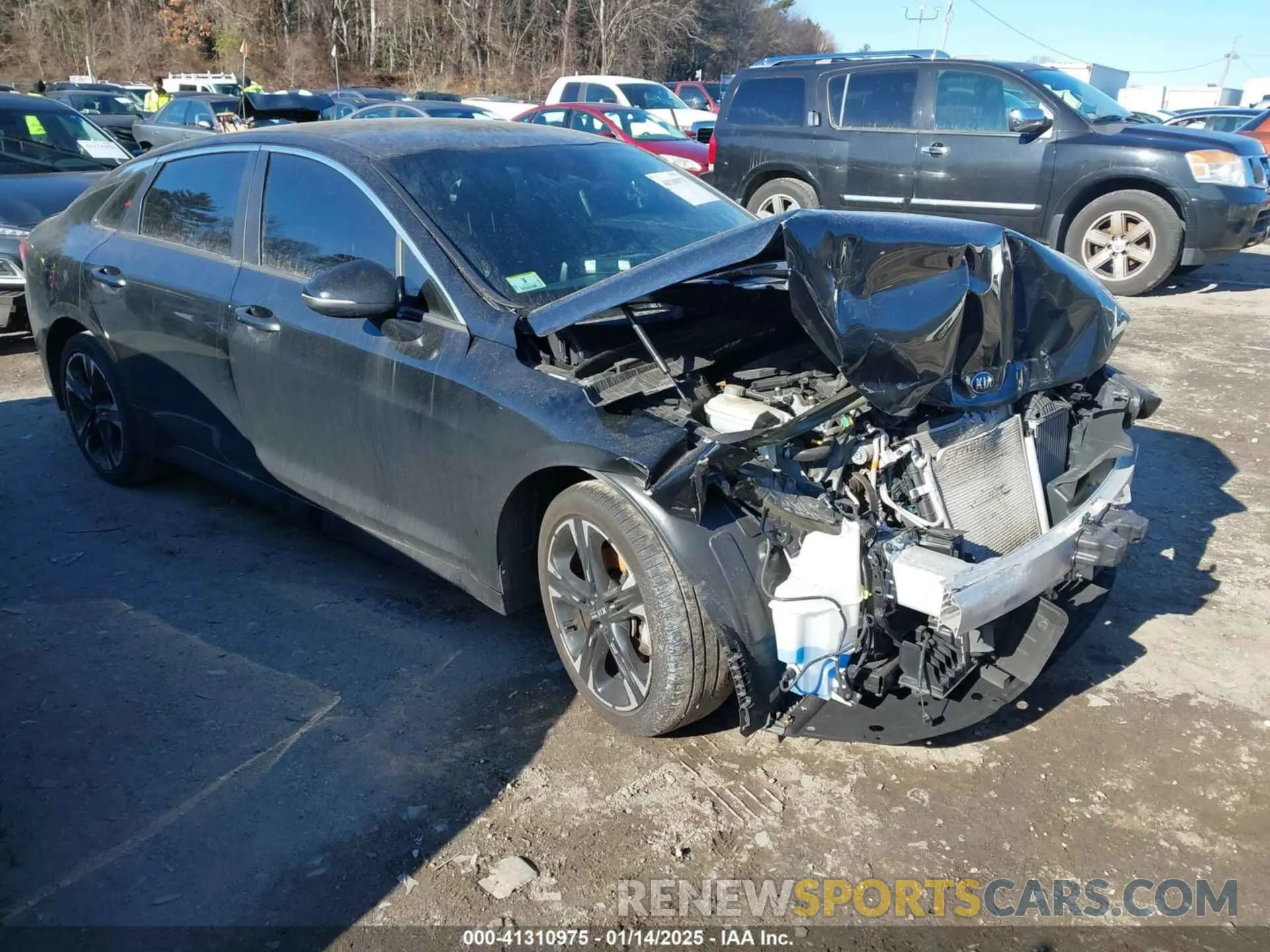 1 Photograph of a damaged car 5XXG64J28MG016827 KIA K5 2021