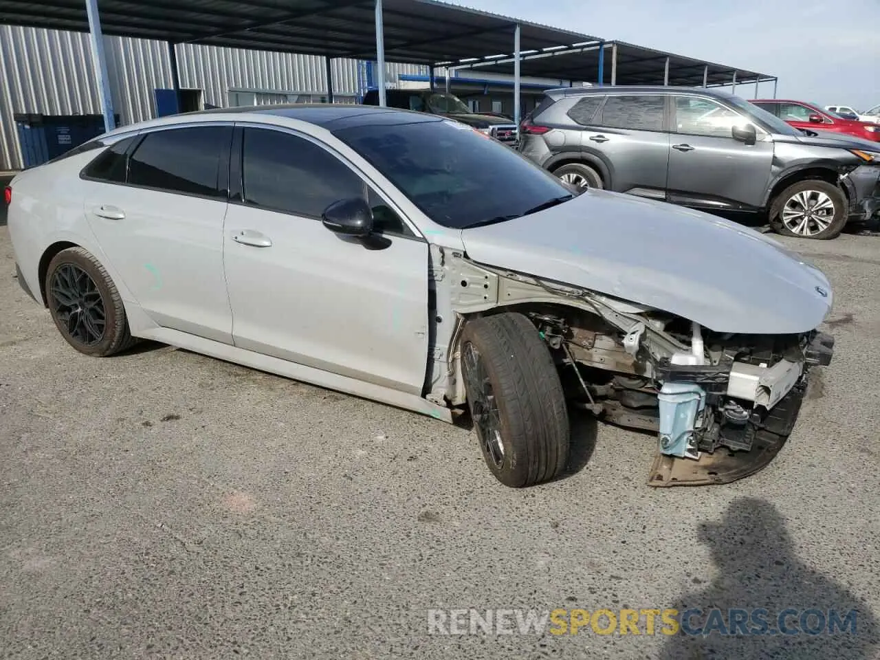 4 Фотография поврежденного автомобиля 5XXG64J28MG077210 KIA K5 2021